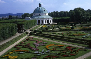 Kroměříž - Flower garden