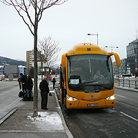 SA bus stop Innsbruck 1